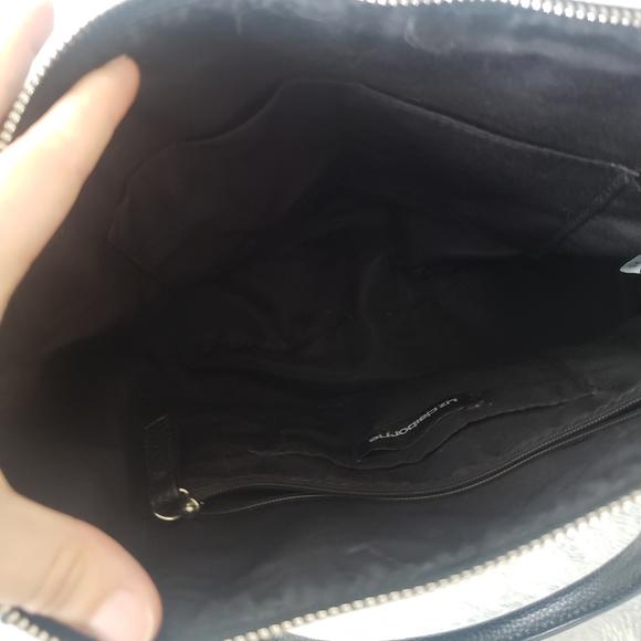 Liz Claiborne Black Textured Bag - Picture 6 of 6